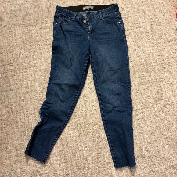 3/$15 Wit & Wisdom Ab'Solution Raw Hem Ankle Skinny Jeans - Picture 3 of 6